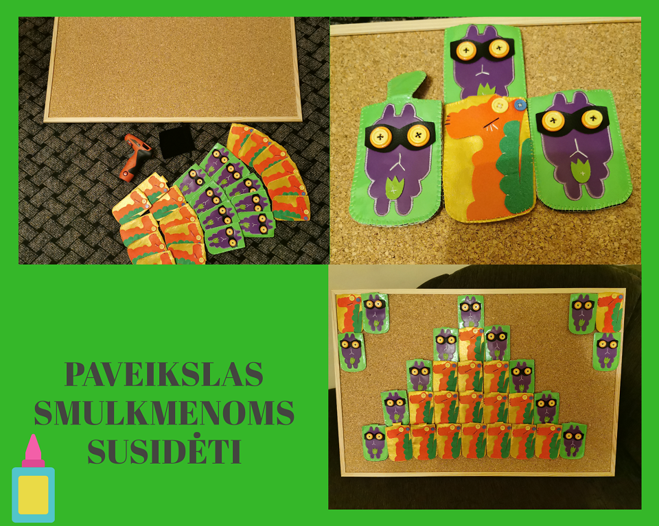 Paveikslas smulkmenoms susidėti
