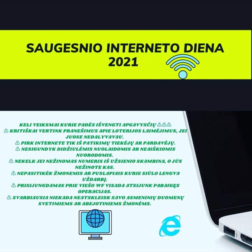 Saugesnio interneto diena/savaitė