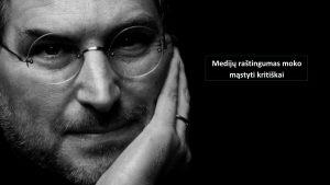 INFO SEMINARAS,,MEDIJŲ RAŠTINGUMAS „