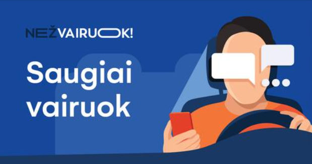 ‼️„Delfi“ inicijuota socialinė akcija „NežVairuok!“,‼️