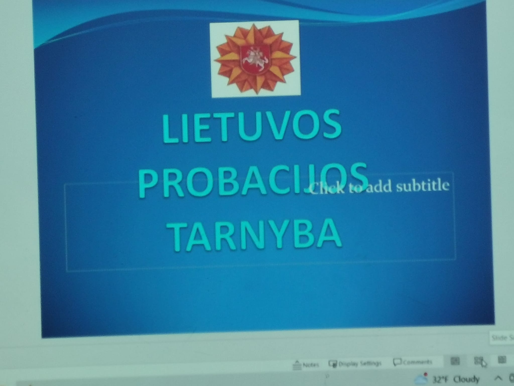 Probacijos tarnybos seminaras