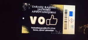 Norime nuoširdžiai padėkoti už šią nominaciją