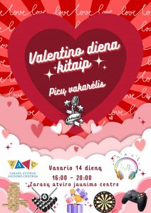 „Valentino diena kitaip“ – picų vakarėlis!