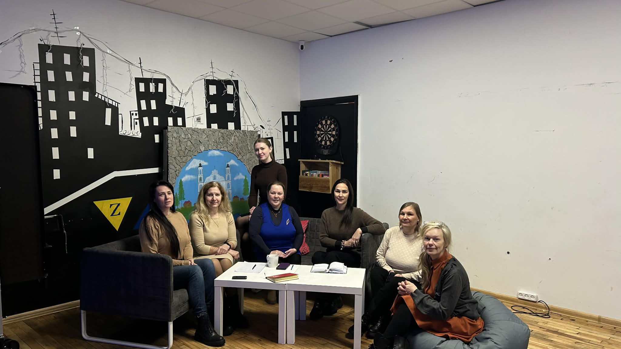 Zarasų atviro jaunimo centre įvyko susitikimas, kurį organizavo Centro specialistai