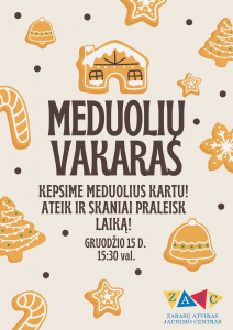 Meduolių kepimo popietė