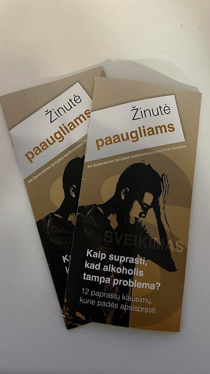 Susitikimas su priklausomybių konsultantu
