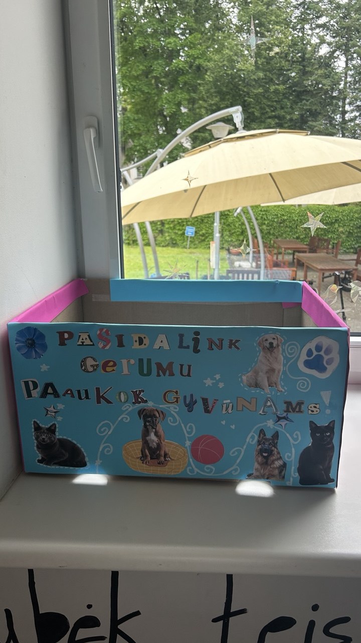 Pasidalink gerumu – paaukok gyvūnams!
